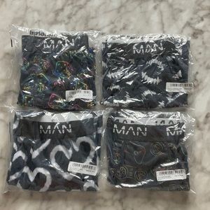 BOOHOO MAN Boxer Briefs (4)UNOPENED